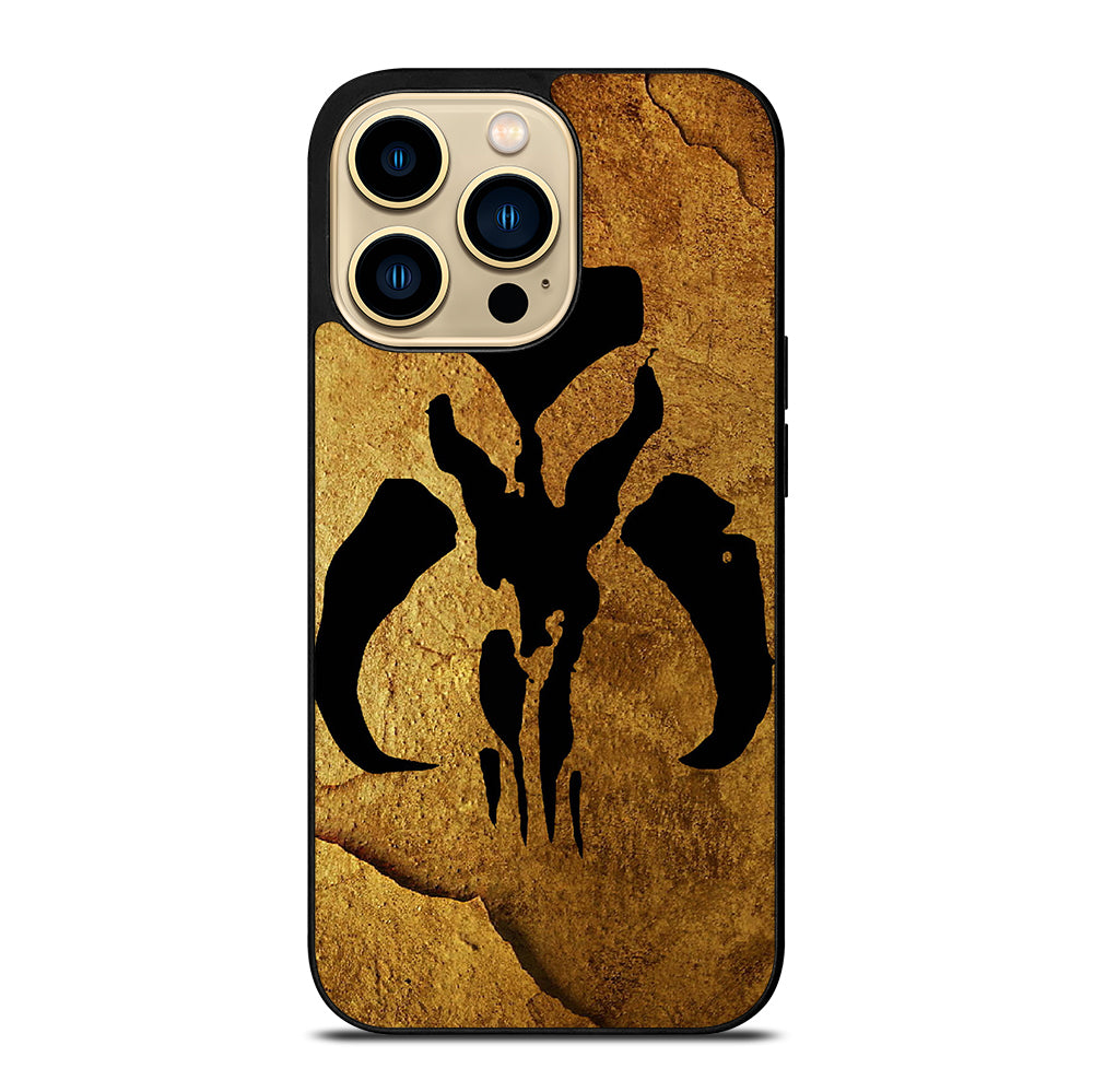 MANDALORIAN LOGO GOLD iPhone 14 Pro Max Case Cover
