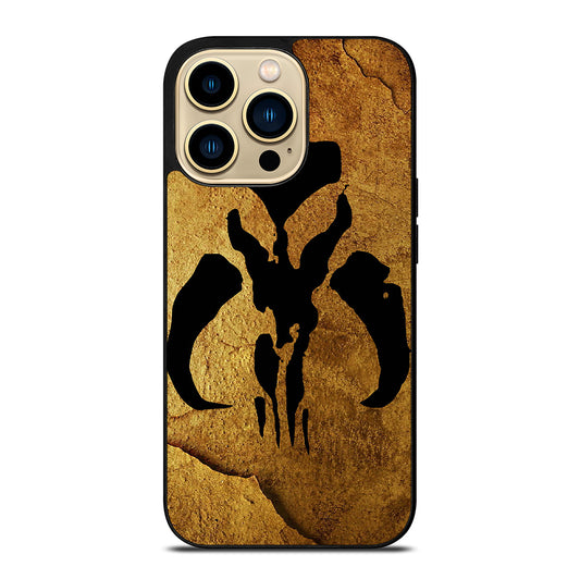 MANDALORIAN LOGO GOLD iPhone 14 Pro Max Case Cover
