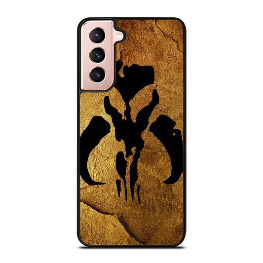MANDALORIAN LOGO GOLD Samsung Galaxy S21 Case Cover