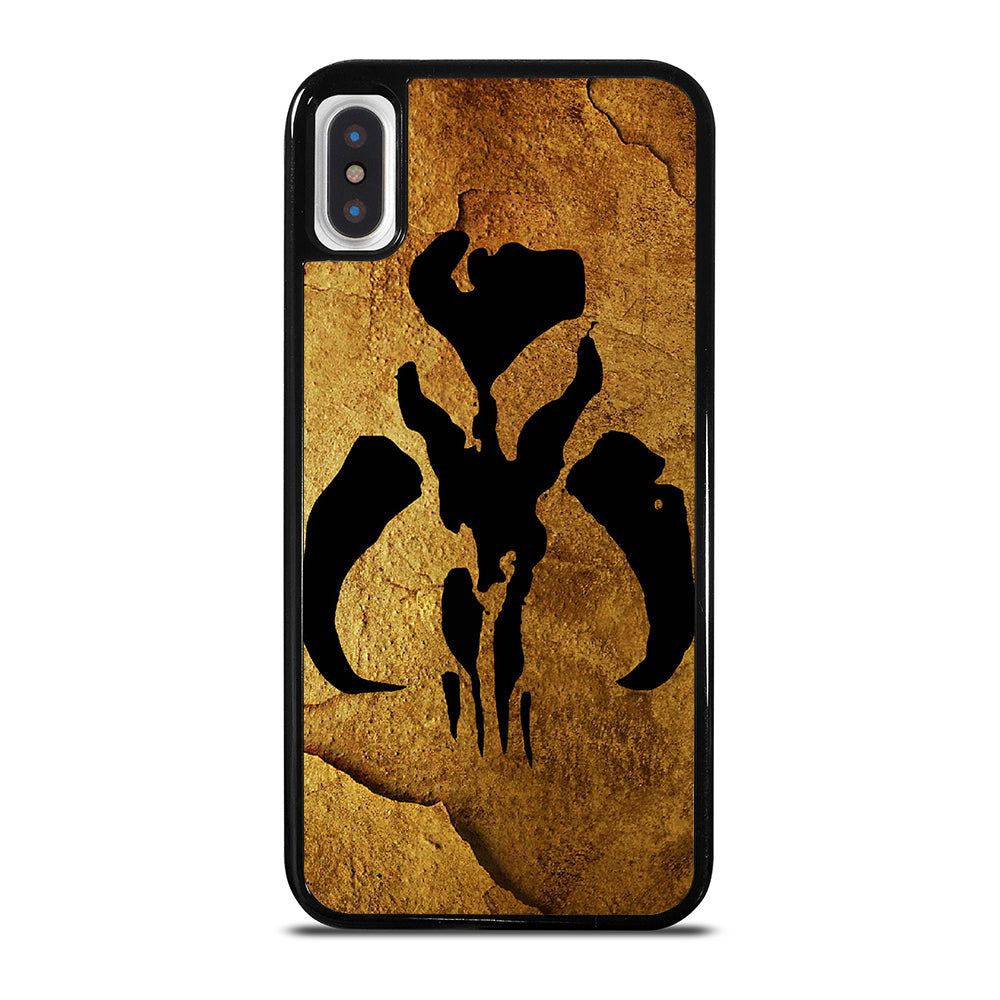 MANDALORIAN LOGO GOLD iPhone X / XS Case Cover