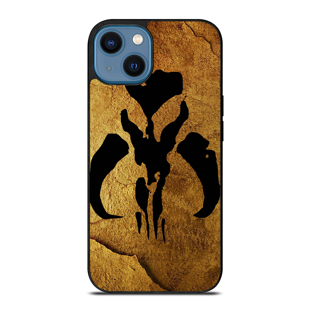 MANDALORIAN LOGO GOLD iPhone 14 Case Cover