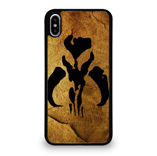MANDALORIAN LOGO GOLD iPhone XS Max Case Cover