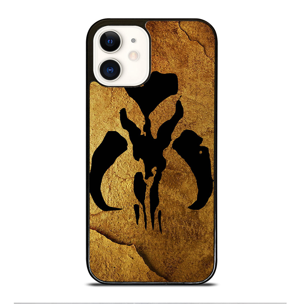 MANDALORIAN LOGO GOLD iPhone 12 Case Cover