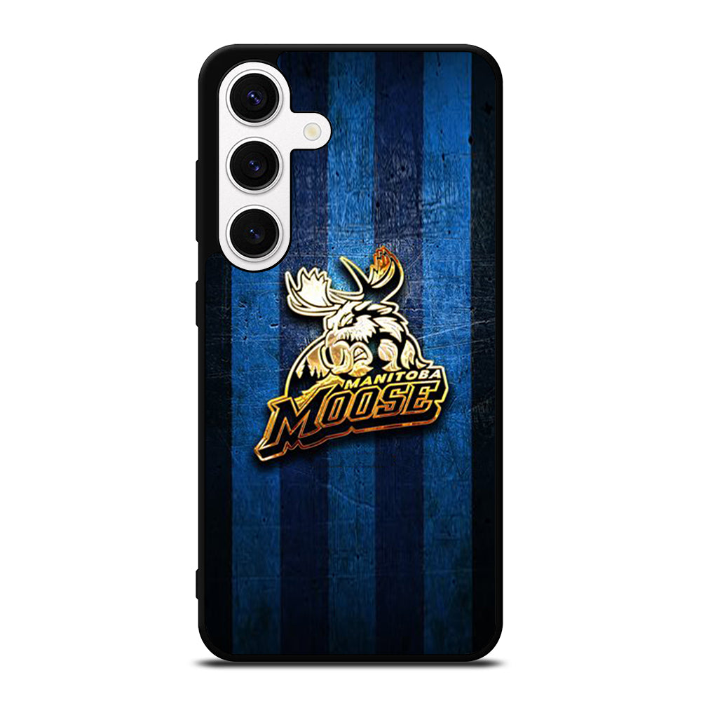 MANITOBA MOOSE GOLDEN LOGO Samsung Galaxy S24 Case Cover