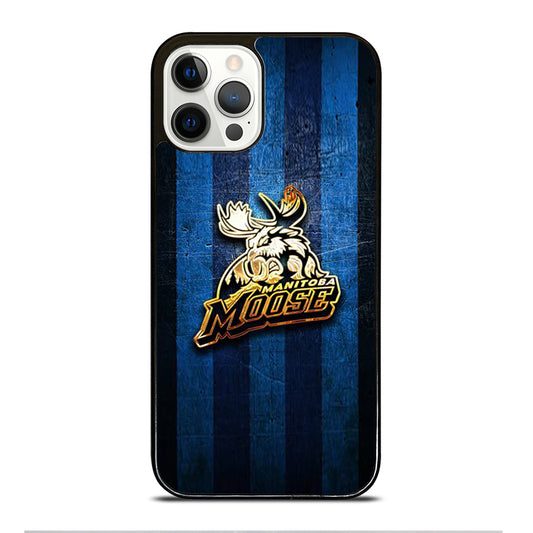 MANITOBA MOOSE GOLDEN LOGO iPhone 12 Pro Case Cover