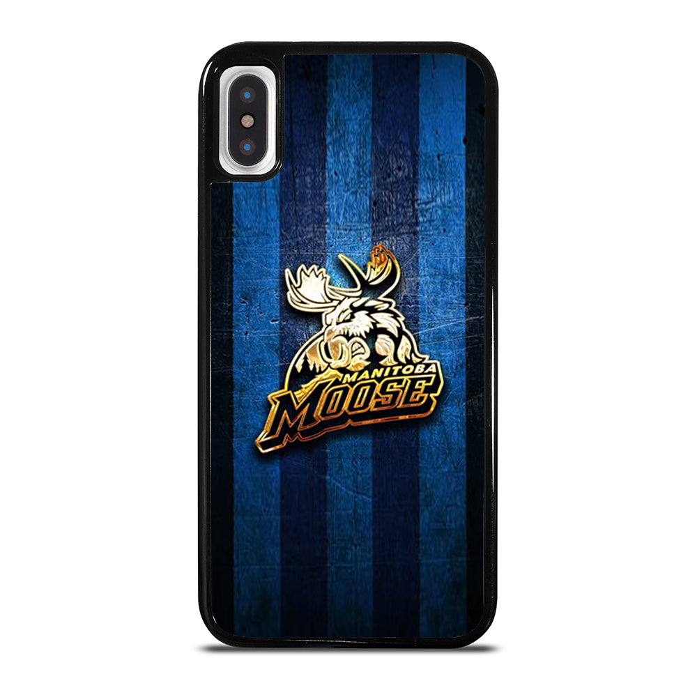 MANITOBA MOOSE GOLDEN LOGO iPhone X / XS Case Cover