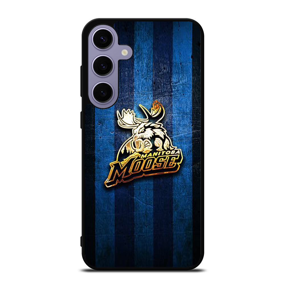 MANITOBA MOOSE GOLDEN LOGO Samsung Galaxy S24 Plus Case Cover