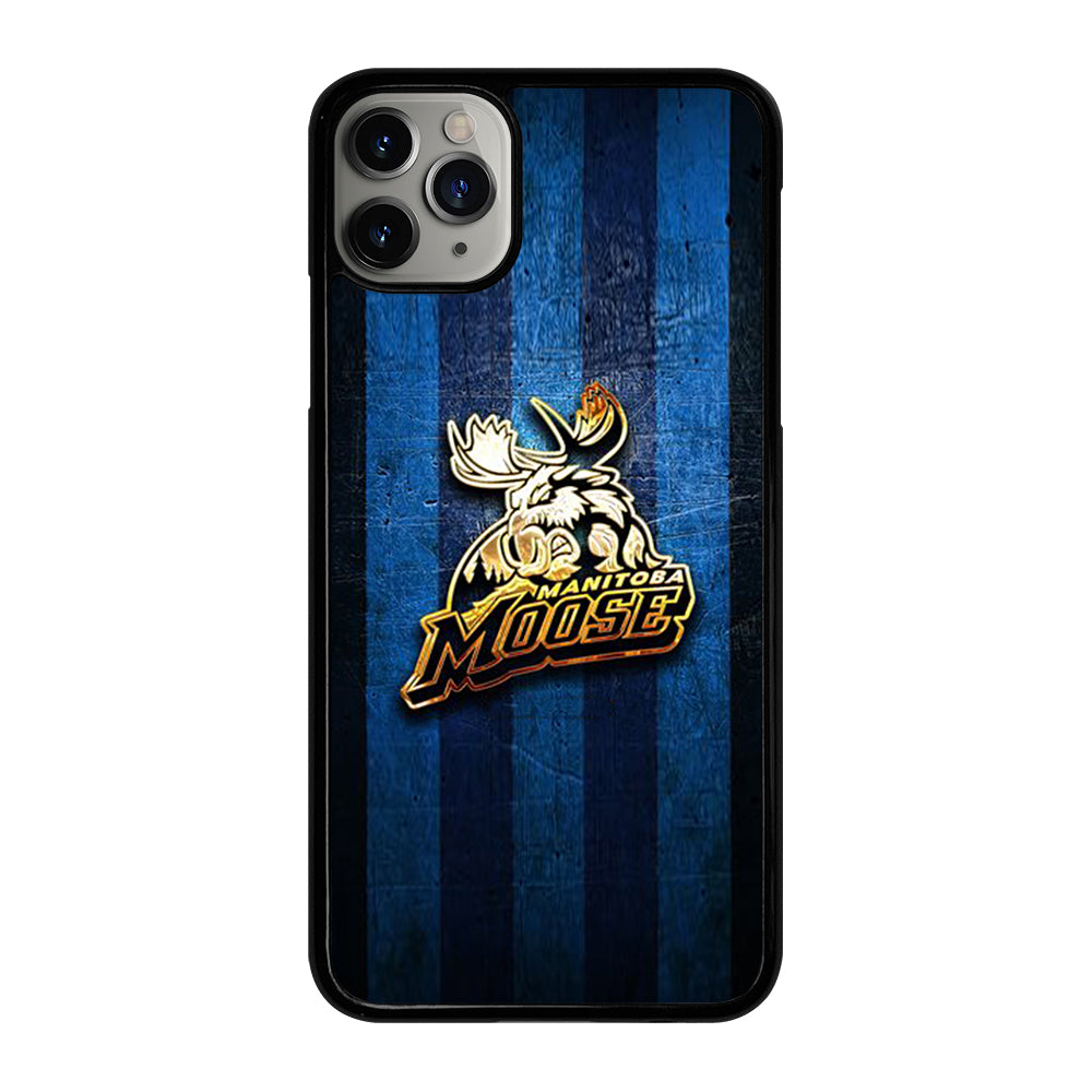 MANITOBA MOOSE GOLDEN LOGO iPhone 11 Pro Max Case Cover