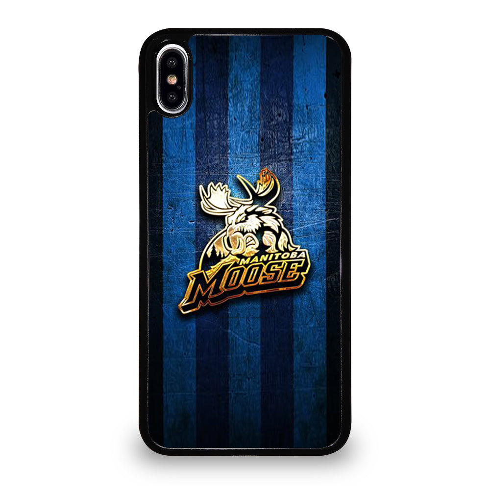 MANITOBA MOOSE GOLDEN LOGO iPhone XS Max Case Cover