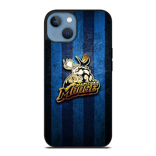 MANITOBA MOOSE GOLDEN LOGO iPhone 13 Case Cover