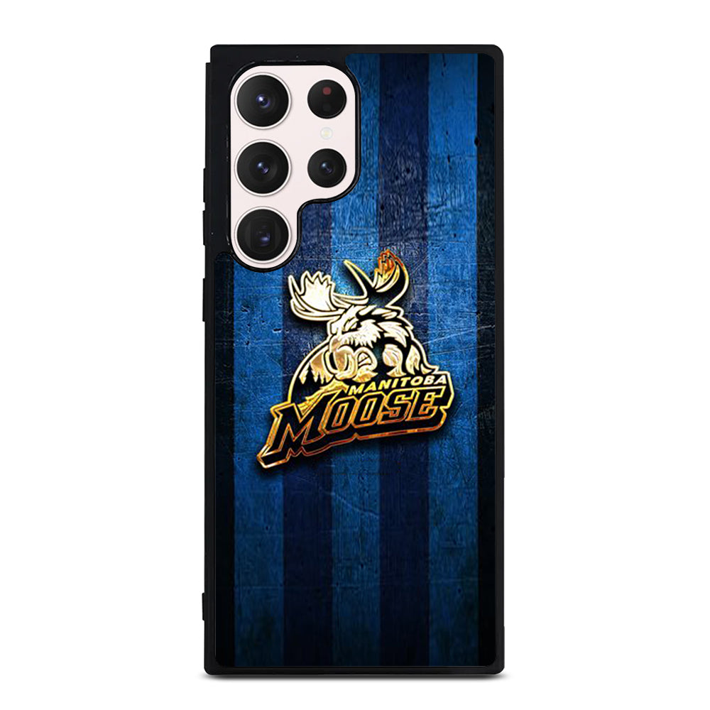MANITOBA MOOSE GOLDEN LOGO Samsung Galaxy S23 Ultra Case Cover