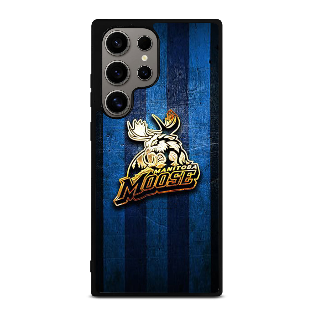 MANITOBA MOOSE GOLDEN LOGO Samsung Galaxy S24 Ultra Case Cover