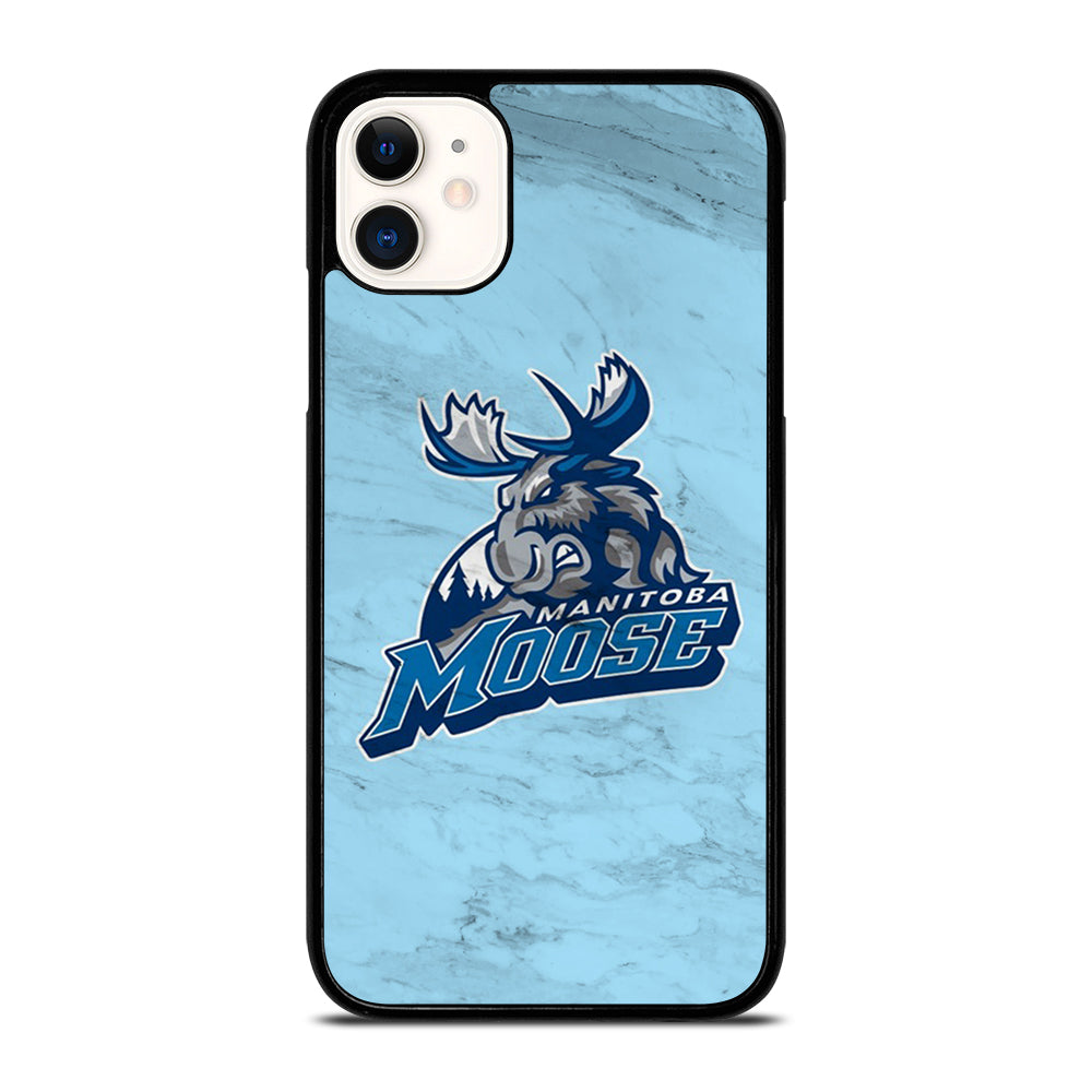MANITOBA MOOSE MARBLE ICON iPhone 11 Case Cover