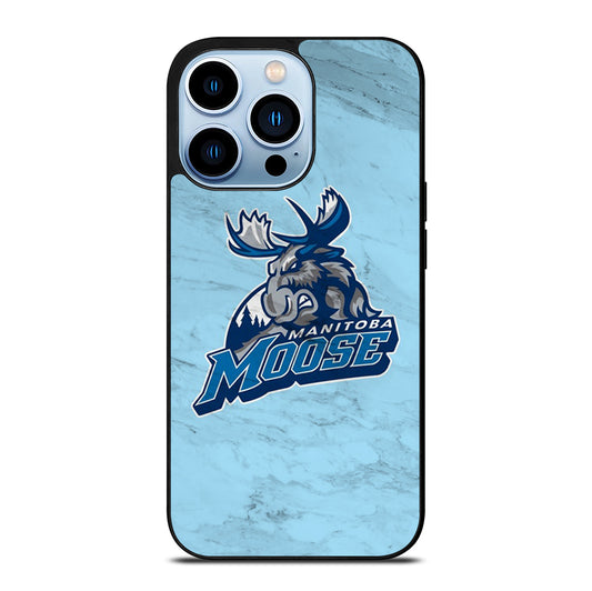 MANITOBA MOOSE MARBLE ICON iPhone 13 Pro Max Case Cover