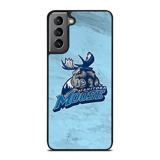MANITOBA MOOSE MARBLE ICON Samsung Galaxy S21 Plus Case Cover