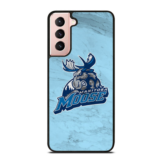 MANITOBA MOOSE MARBLE ICON Samsung Galaxy S21 Case Cover