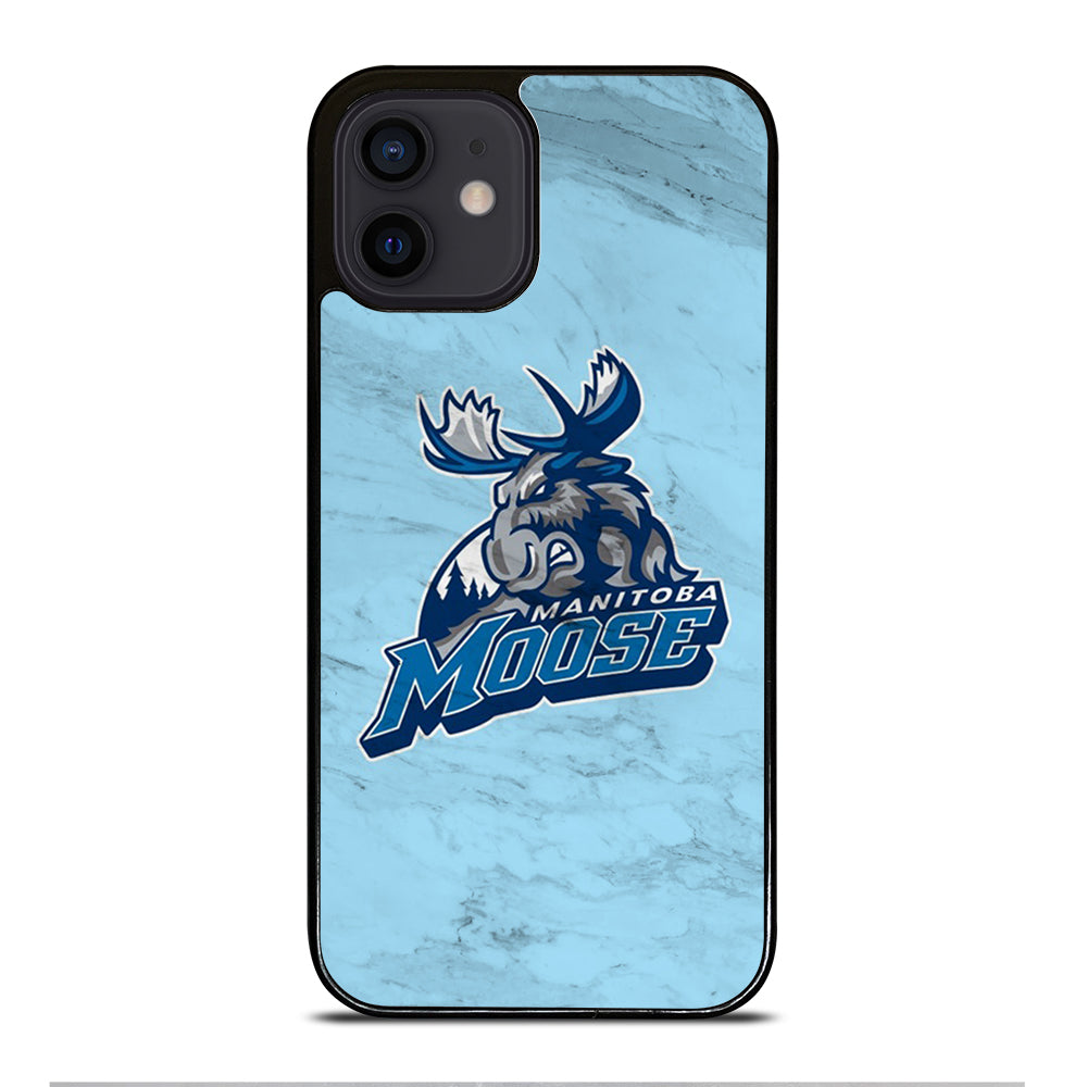 MANITOBA MOOSE MARBLE ICON iPhone 12 Mini Case Cover