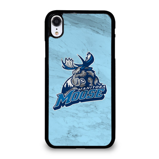 MANITOBA MOOSE MARBLE ICON iPhone XR Case Cover