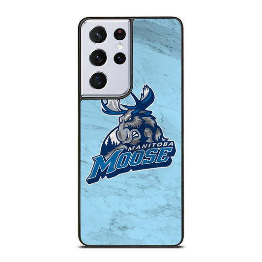 MANITOBA MOOSE MARBLE ICON Samsung Galaxy S21 Ultra Case Cover