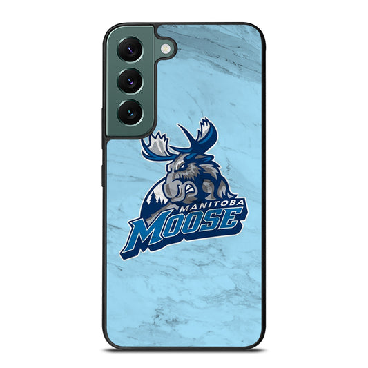 MANITOBA MOOSE MARBLE ICON Samsung Galaxy S22 Case Cover