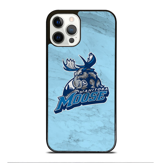 MANITOBA MOOSE MARBLE ICON iPhone 12 Pro Case Cover