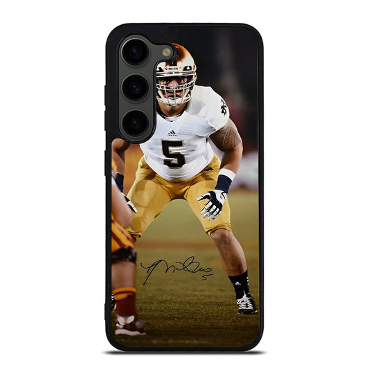 MANTI TE'O SIGNATURE Samsung Galaxy S23 Plus Case Cover