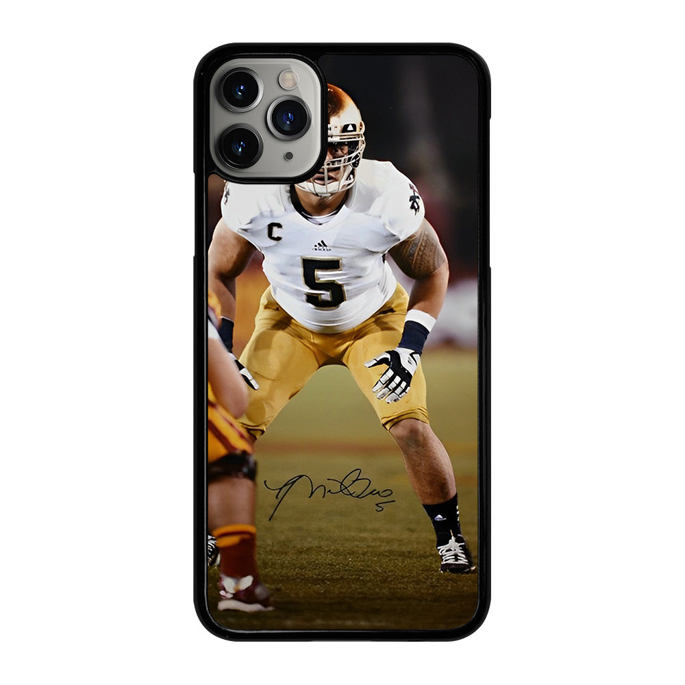 MANTI TE'O SIGNATURE iPhone 11 Pro Max Case Cover