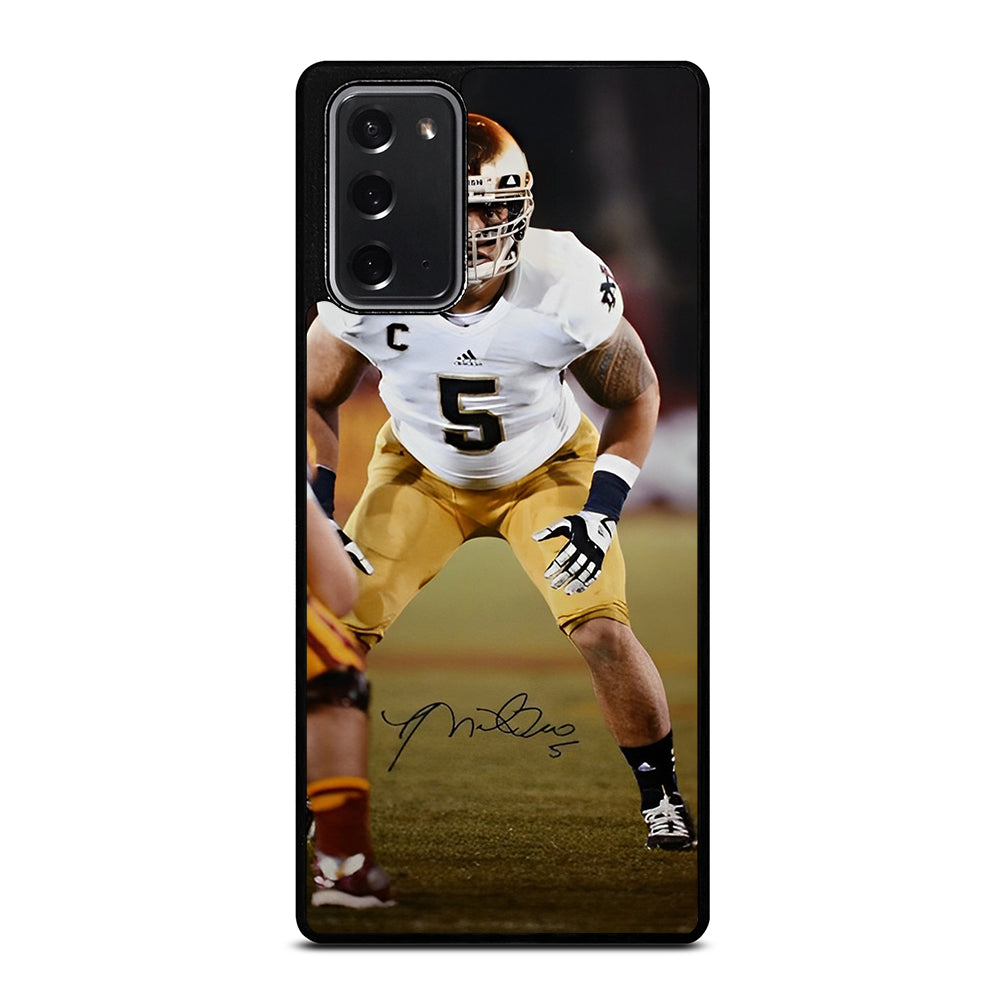 MANTI TE'O SIGNATURE Samsung Galaxy Note 20 Case Cover