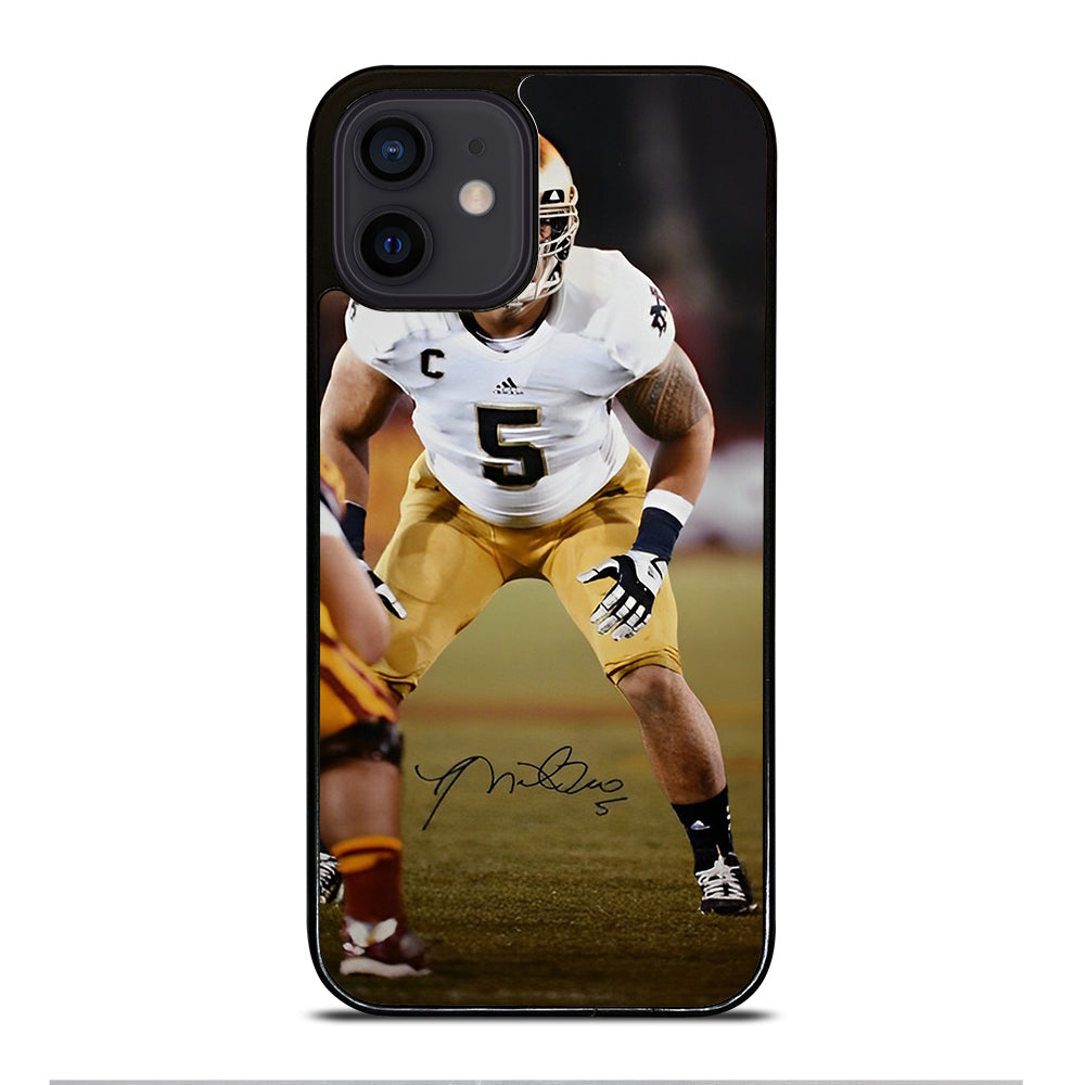 MANTI TE'O SIGNATURE iPhone 12 Mini Case Cover
