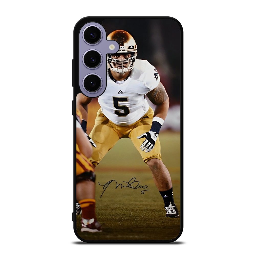 MANTI TE'O SIGNATURE Samsung Galaxy S24 Plus Case Cover