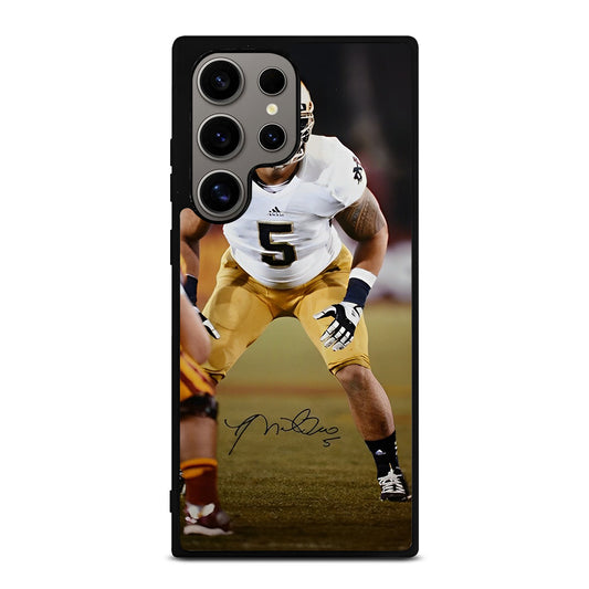 MANTI TE'O SIGNATURE Samsung Galaxy S24 Ultra Case Cover