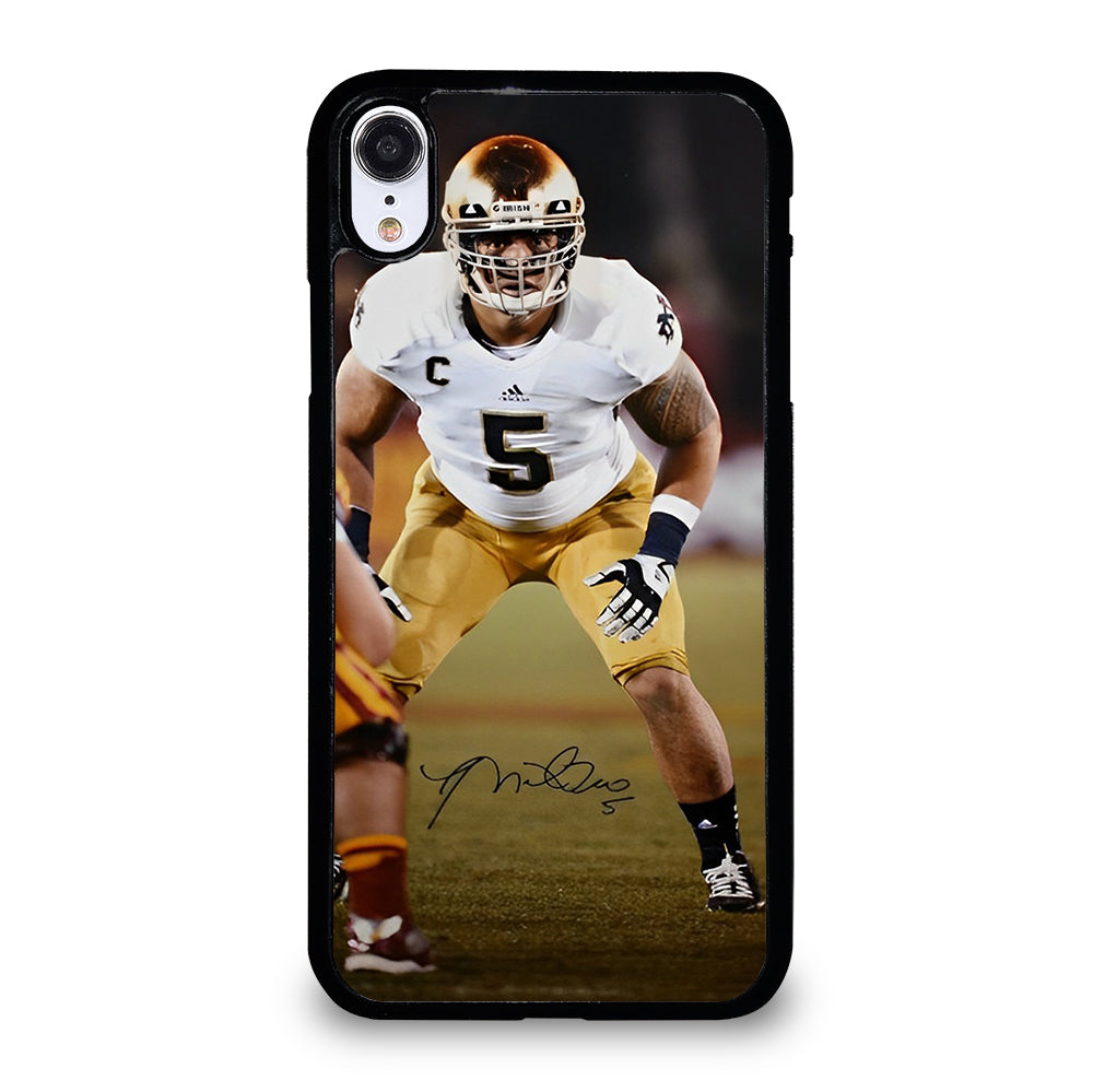 MANTI TE'O SIGNATURE iPhone XR Case Cover