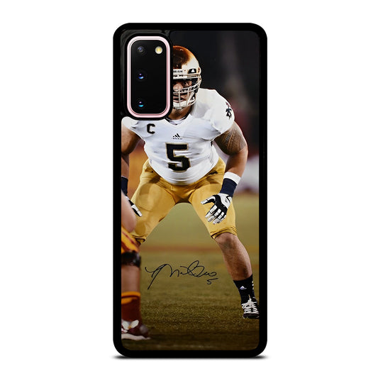 MANTI TE'O SIGNATURE Samsung Galaxy S20 Case Cover