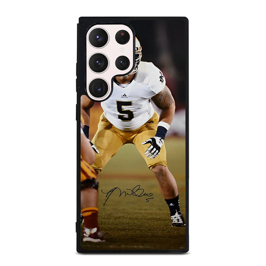 MANTI TE'O SIGNATURE Samsung Galaxy S23 Ultra Case Cover