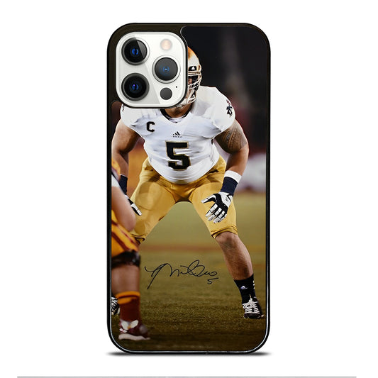 MANTI TE'O SIGNATURE iPhone 12 Pro Case Cover