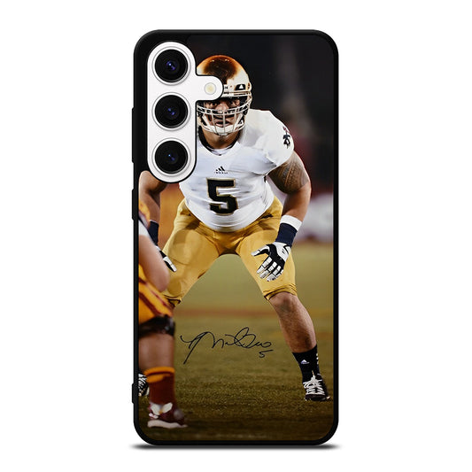 MANTI TE'O SIGNATURE Samsung Galaxy S24 Case Cover