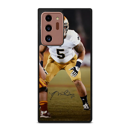 MANTI TE'O SIGNATURE Samsung Galaxy Note 20 Ultra Case Cover