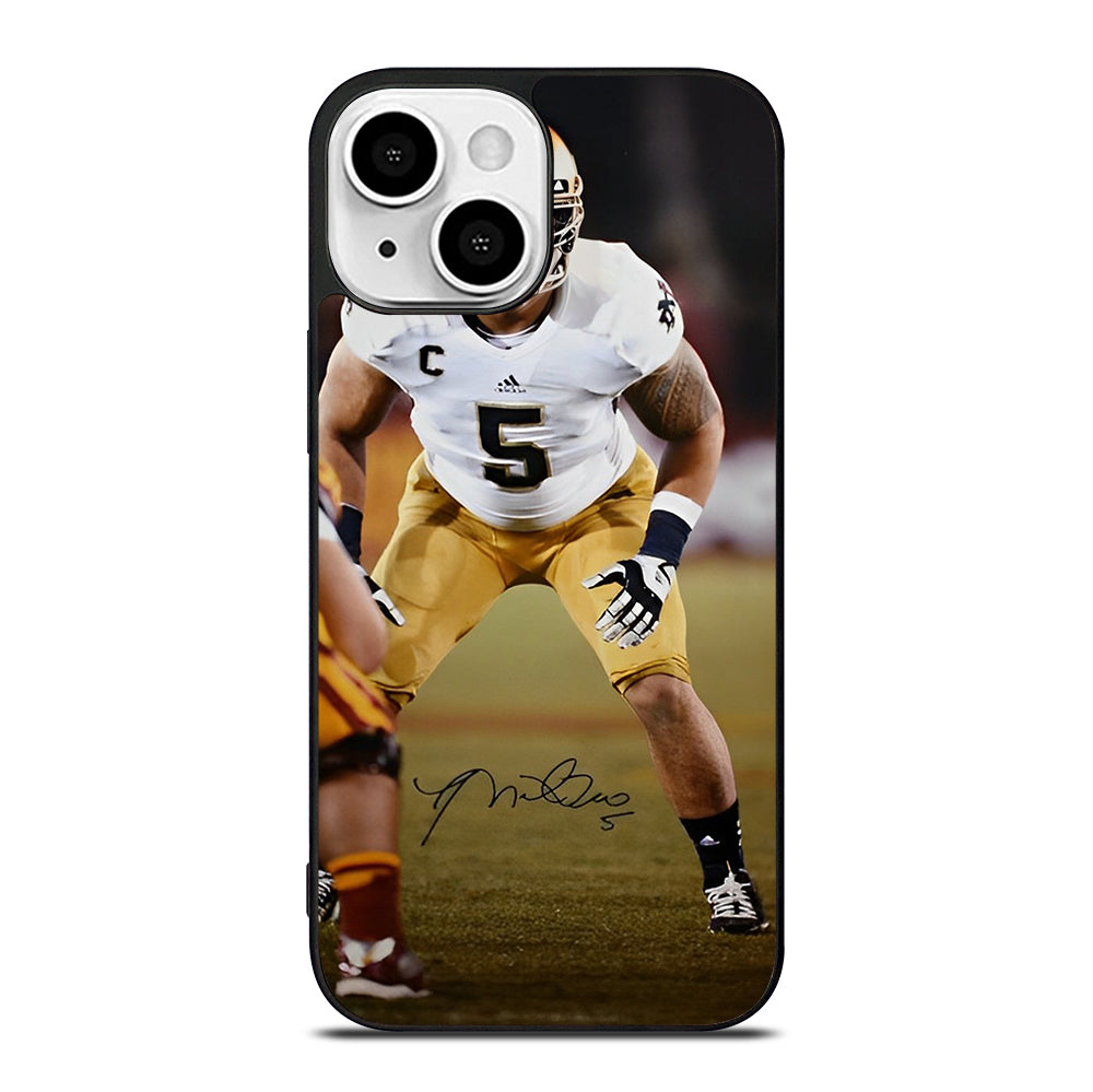 MANTI TE'O SIGNATURE iPhone 13 Mini Case Cover
