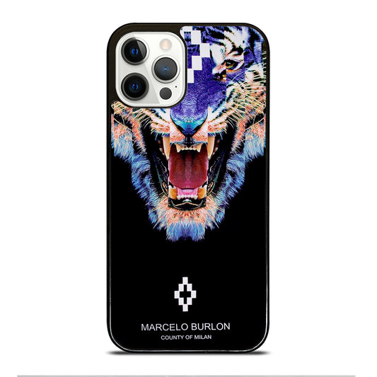 MARCELO BURLON LION 3 iPhone 12 Pro Case Cover