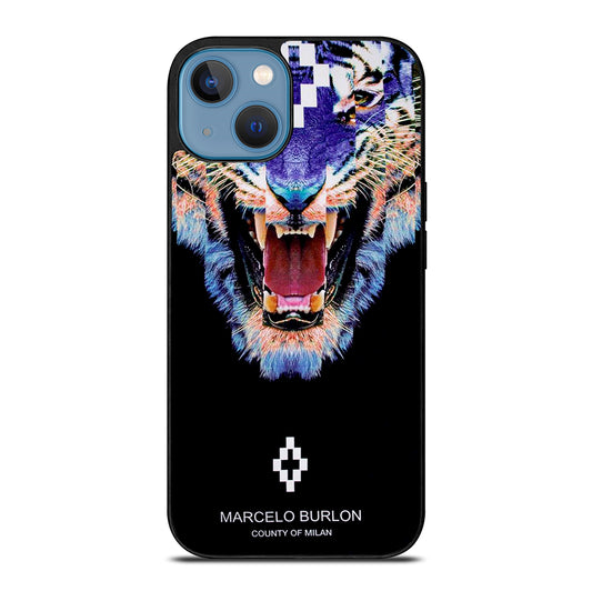 MARCELO BURLON LION 3 iPhone 13 Case Cover