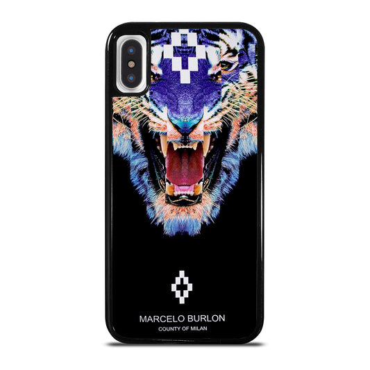 MARCELO BURLON LION 3 iPhone X / XS Case Cover