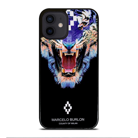 MARCELO BURLON LION 3 iPhone 12 Mini Case Cover