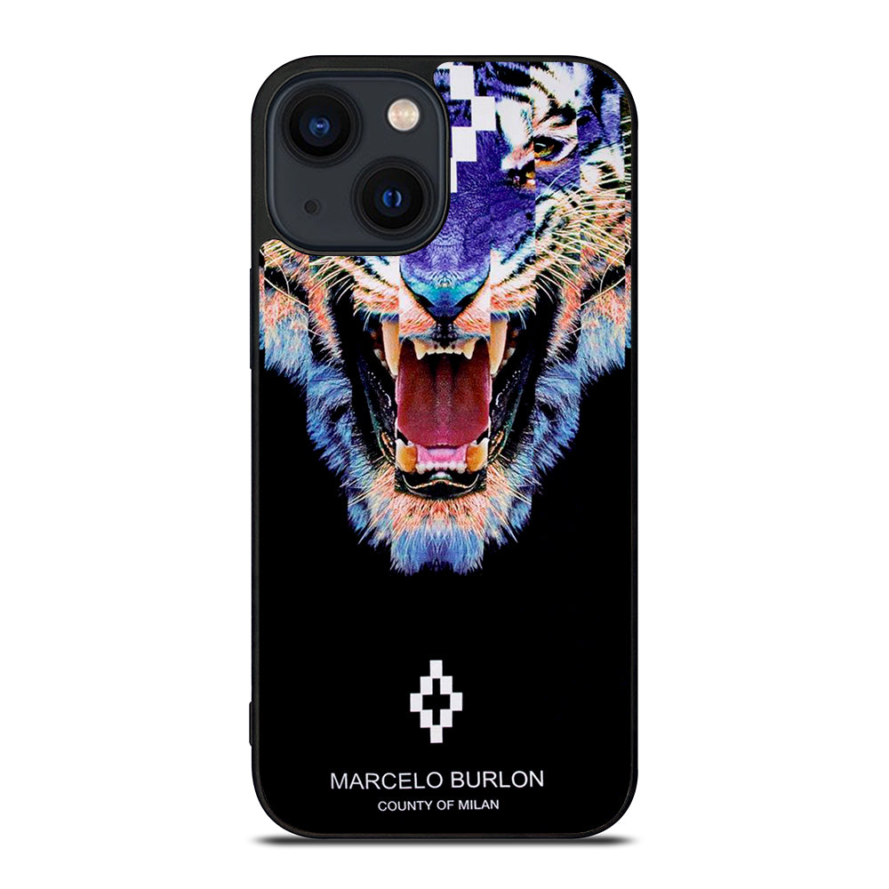 MARCELO BURLON LION 3 iPhone 14 Plus Case Cover