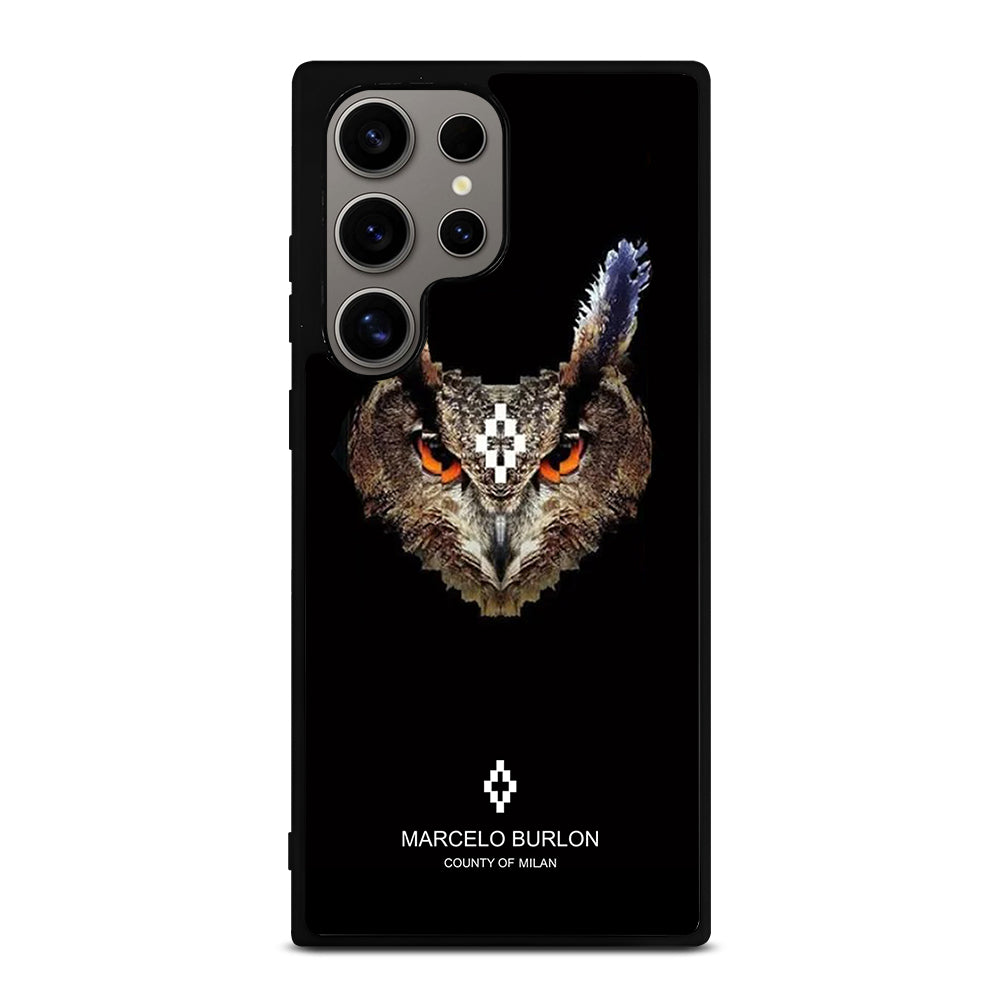 MARCELO BURLON OWL 3 Samsung Galaxy S24 Ultra Case Cover