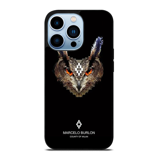 MARCELO BURLON OWL 3 iPhone 13 Pro Max Case Cover