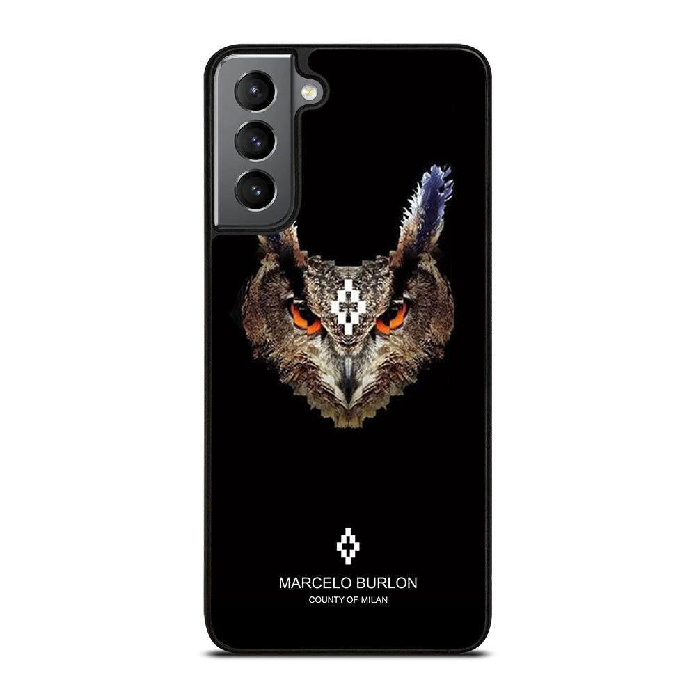 MARCELO BURLON OWL 3 Samsung Galaxy S21 Plus Case Cover