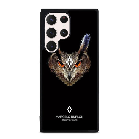 MARCELO BURLON OWL 3 Samsung Galaxy S23 Ultra Case Cover