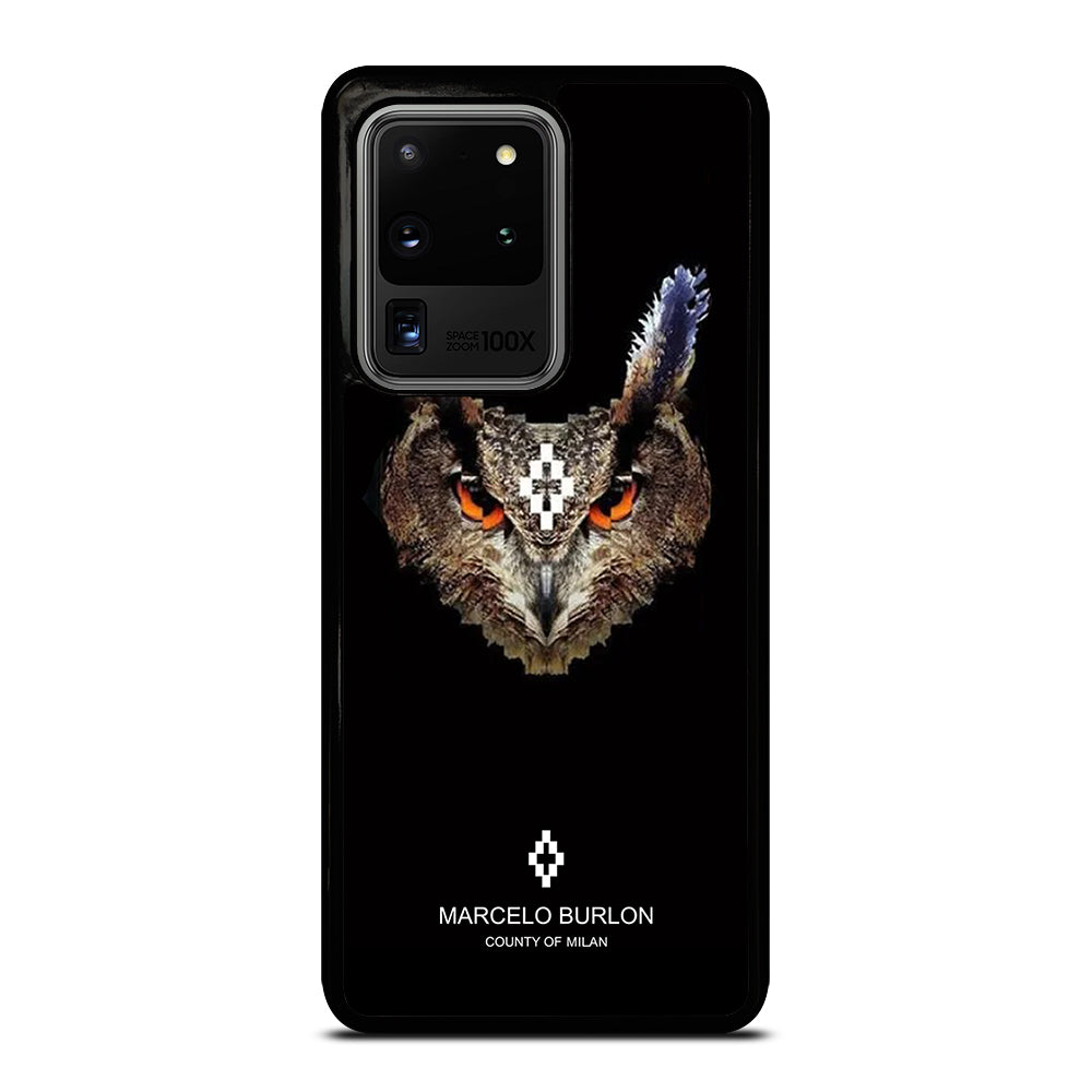MARCELO BURLON OWL 3 Samsung Galaxy S20 Ultra Case Cover