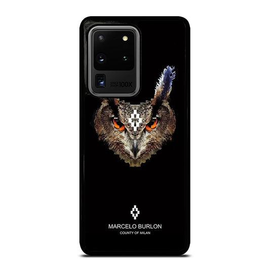 MARCELO BURLON OWL 3 Samsung Galaxy S20 Ultra Case Cover