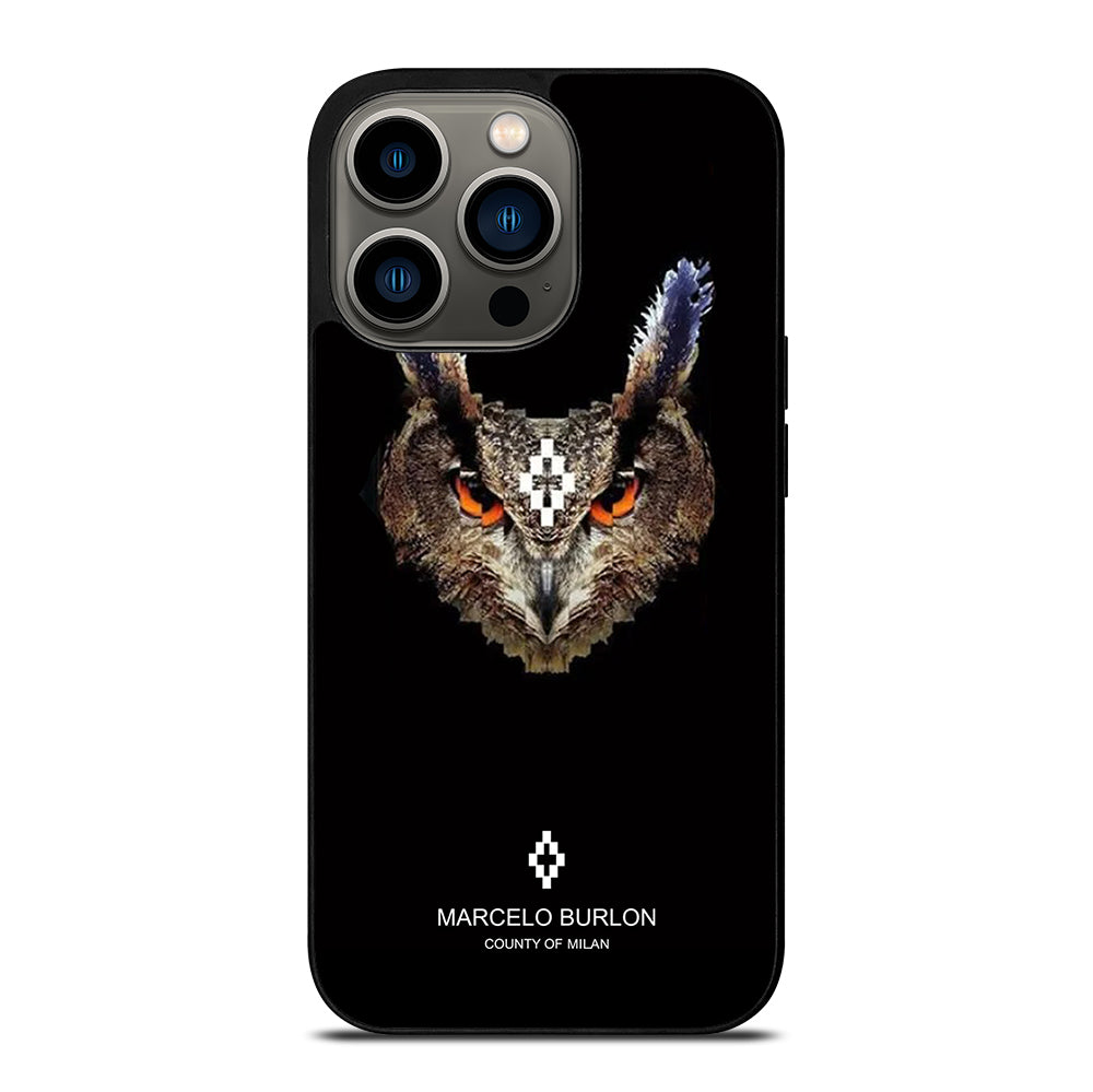 MARCELO BURLON OWL 3 iPhone 13 Pro Case Cover